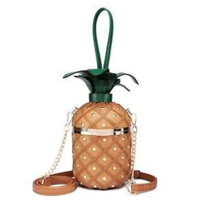 Pineapple Shaped Crossbody Bag